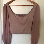 Windsor Blouse Satin Long Sleeve Size S New With Tags Photo 0