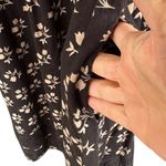 Boden Eyelet Lace Panel Dress Black Bouquet Size 10 Photo 9