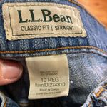Levi's LL Bean WOMENS Crop Blue Jeans 10 Reg Photo 4