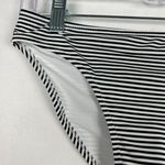 Aerie NWT  Striped Bikini Bottom Black White Size XS NEW Photo 1