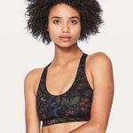 Lululemon  Break Free Bra Nulux Frozen Flourish multi Black Floral bra 12 Photo 0