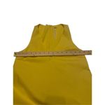 Free People Women’s Canary Yellow Sleeveless V neck Mini Dress Size XS Vacation Photo 3