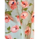 Day & Night Baby Blue Pink Floral Cut Out Sleeveless Dress Women Sz Med Photo 11