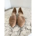Eileen Fisher Hilly Wedge d’Orsay Pump Earth Tan Suede Slip On Size 8.5 Photo 1