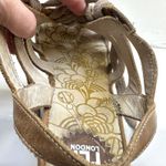 Fly London Wedge Sandal Women’s Lace Up Open Toe Size Eur 40, US 8.5-9 Brown Photo 8