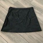 Donna Karan  X REVOLVE Faux Leather Skirt in Black Photo 8