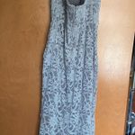 City Studios Silver Halter Prom Dress Photo 2