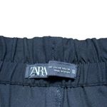 ZARA Black Mid Rise Loose Fit Cuffed Pants - U.S. Woman’s XSmall Photo 7