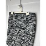 Calvin Klein Women's Black White Tweed Dressy Office Career Pencil Skirt Size 12 Photo 1