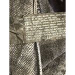 ZARA  Straight Leg Mid Rise Crop Raw Hem Distressed Stretch Jean 12 Black Washed Photo 8