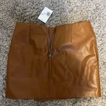 Forever 21 Faux Leather Mini Skirt Photo 2