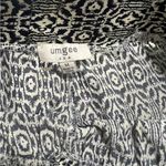 Umgee  Black and White Geometric Capris wide leg Photo 1