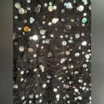 ZARA  Limited Edition Black and Silver Holiday Sequin Dress Photo 6