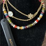 AQUA $115  Charm & Bead Cord Slider Bracelets in 14K Gold Plated, Set of 3 Photo 2