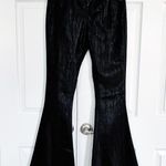 Chelsea and Violet Faux Black Leather Flared Pants Photo 0