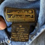 Eddie Bauer  Classic Blue denim vintage blouse medium Photo 1