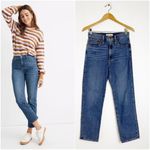 Madewell  Women’s Classic Straight Jean Coldbrook Wash High Rise Size 26 Photo 1