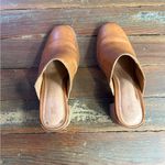 Madewell Leather Carey Mule in Amber Brown ~ Size 6.5 ๐งก๐ Photo 4