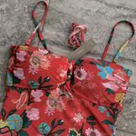 J.Crew Bandeau Ring One-Piece in Painted Floral, Size 8 New with Tag Photo 5