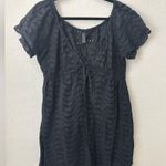 La Blanca  Black SwimSuit Cover Up Size Large Photo 1