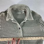 Sundance Catalogue 1 Small Waffle Jacket Button Front Cotton Oversized RARE Photo 6