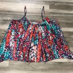 Bisou Bisou -Michelle Bohbot Boho Style water color tank, size large, Adjustable Straps pit to pit is 20, length is 24 Photo 4