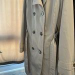 London Fog  Beige Double-Breasted Trench Coat Photo 1