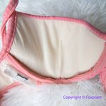 New! Set! Free People x Peony panel balconette highline pant bikini, size S Pink Photo 9