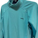 Reebok  Rash Guard XL Long Sleeve Blue Stretch Swim Shirt Water Surf‎ Top Photo 3