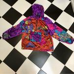 Obermeyer Vintage 80s 90s  Half Zip Windbreaker Insulated Hood Kangaroo Pocket 10 Photo 0