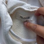Madewell  Quilted-Sleeve Hoodie Sweatshirt Size XXS Photo 2