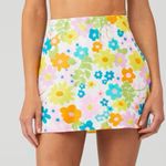 Show Me Your Mumu All Night Skort skirt Petal Pop groovy colorful high floral Photo 0