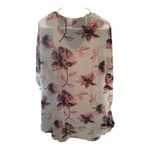 Minimi floral kimono with matching tank top Orange Photo 1