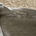 Crave fame  Gray V-Neck Sweater Photo 2