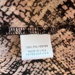 MISA Los Angeles Top Kesara Blouse in Snake Pink & Black Peplum Sz XS NWT Photo 11