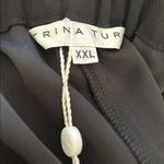 Trina Turk Interstellar Crepe Pant - Rhinestone Side Stripes,Black,Size XXL, NWT Photo 6