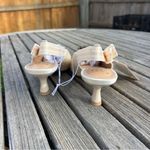 A New Day Nwt Women's Milan Slingback Heels - size 8.5 pearl wedding guest Photo 4