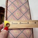 Dooney & Bourke DOONEY BOURKE Vtg Y2K Small Hobo Style Handbag Pink Matching Wallet Leather Trim Photo 15