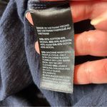 Chico's Chico’s Seamed Cotton Slub T-Shirt Dress Navy Blue. Size 4/ 0. Photo 11