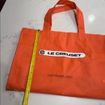Le Creuset Vibrant Orange Shopping Tote or gift bag Photo 2