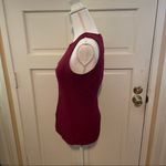 Banana Republic  Sleeveless Burgundy Lace Top Photo 3