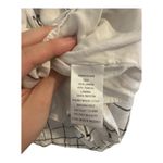 FATE. Karla Checkered Linen Blend Side Front Tie Dress // Size Large Photo 3