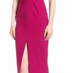 Elliatt  City Square Neckline Midi Length Dress Casual Party Sophisticated Pink Photo 0