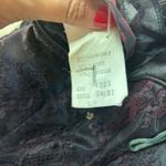 Vintage Black Lace Rhinestone Embellished Mermaid Style Strapless Formal Dress Size 10 Photo 12