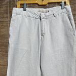 Max jeans  Linen Blend Easy Fit Cuffed Pants 4 Photo 1