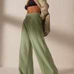 Missguided  X re styled front seam wide leg joggers with bottom slit. US size 8 Photo 0