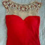 Madison James Red Special Occassion Gown Photo 3