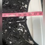 White House | Black Market WHBM black dress with lace‎ detail. Photo 13