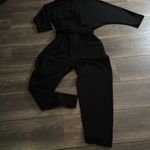 Anthropologie  Sutton Ponte black one piece jumpsuit size small Photo 8