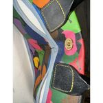 Dooney & Bourke NWOT Vintage Wonder Ducks Black Handbag Satchel Crossbody CLEAN Photo 10